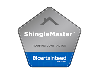 CertainTeed ShingleMaster badge